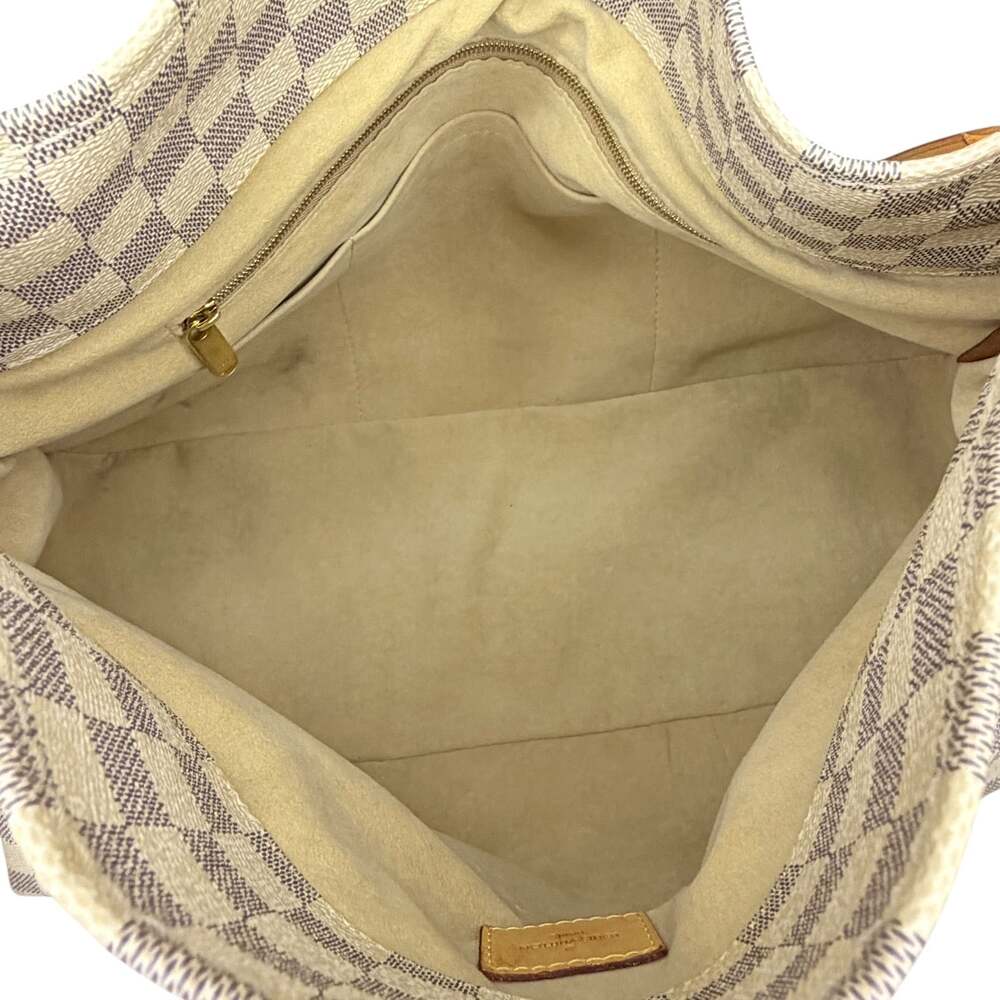 Louis Vuitton Artsy MM Damier Azur Hobo Shoulder Bag with Braided Top Handle COA - Picture 11 of 15